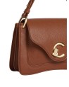  Coccinelle – Borsa a mano in pelle con patta piccola C-ME