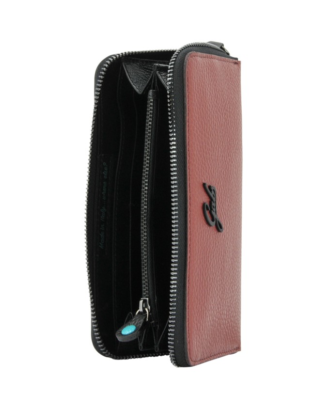 Gabs - Portafoglio donna zip around in pelle Gmoney17 Bull