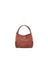  Campomaggi – Mini Borsa shopping in pelle con rivetti Lara