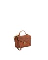  Campomaggi - Borsa a tracolla small in pelle con logo retro