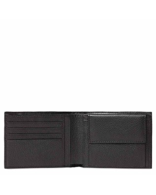 PIQUADRO - Portafoglio Uomo in Pelle con Portamonete - Nero - Modus - PU257MO/N 2