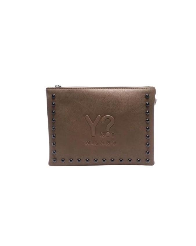 Ynot – Einfarbige Clutch mit...