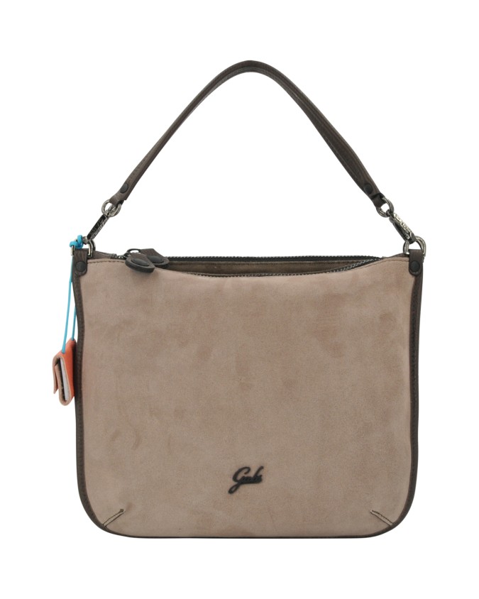  Gabs - Borsa shopping in pelle scamosciata e martellata Tg. 