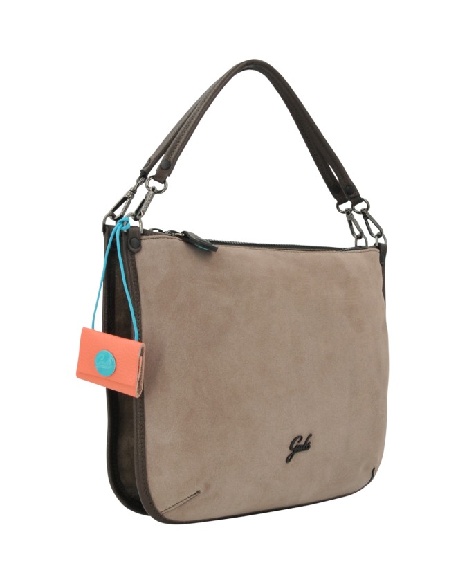  Gabs - Borsa shopping in pelle scamosciata e martellata Tg. 