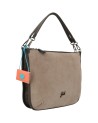  Gabs - Borsa shopping in pelle scamosciata e martellata Tg. 