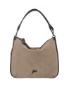  Gabs - Borsa shopping in pelle scamosciata e martellata Tg. 
