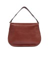 The Bridge - Isadora Large Leather Shoulder Bag with Front Flap