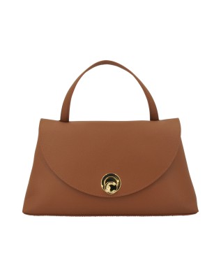  Coccinelle - Borsa a mano con tracolla e patta in pelle Tg. 