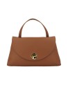  Coccinelle - Borsa a mano con tracolla e patta in pelle Tg. 
