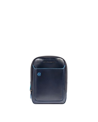 Piquadro – Men's leather bag with two compartments for an...