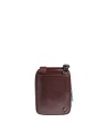 Piquadro – Men's leather bag with two compartments for an iPad Mini and a shoulder strap, Blue Square