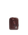 Piquadro – Men's leather bag with two compartments for an iPad Mini and a shoulder strap, Blue Square