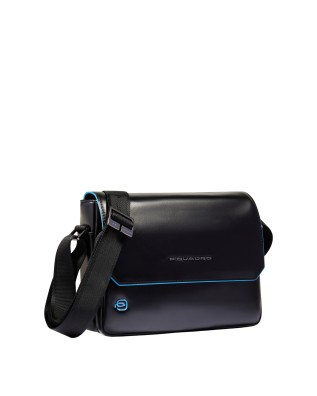  Piquadro – Borsa a tracolla orizzontale 1 comparto porta iPad 2