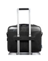 Piquadro – 15.6-inch laptop bag with double handles and 2 compartments, Blue Square