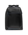 Piquadro - Fast-Check-Rucksack für Herren mit 3 Fächern und Platz für einen 15,6-Zoll-Laptop, Blue Square