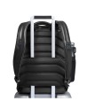 Piquadro - Fast-Check-Rucksack für Herren mit 3 Fächern und Platz für einen 15,6-Zoll-Laptop, Blue Square