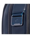 Piquadro - Fast-Check-Rucksack für Herren mit 3 Fächern und Platz für einen 15,6-Zoll-Laptop, Blue Square