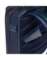 Piquadro - Fast-Check-Rucksack für Herren mit 3 Fächern und Platz für einen 15,6-Zoll-Laptop, Blue Square