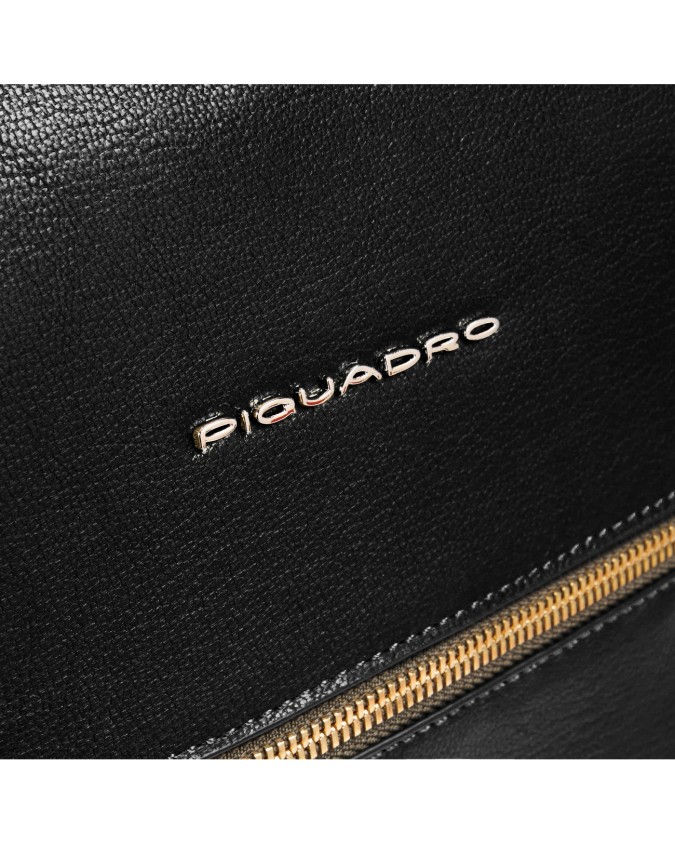  Piquadro – Zaino donna in pelle porta pc 14’’ con tasche