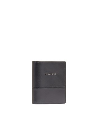 Piquadro – Men's RFID Leather Credit Card Holder - Brown 2