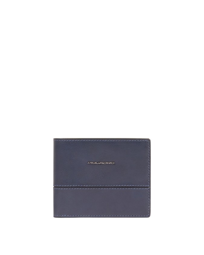 Piquadro – Herren-Lederbrieftasche...