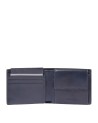 Piquadro – Herren-Lederbrieftasche mit RFID-geschütztem Münzfach