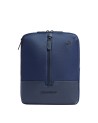 Piquadro - Herrentasche für ein 11-Zoll-iPad aus Leder und Stoff mit Schulterriemen