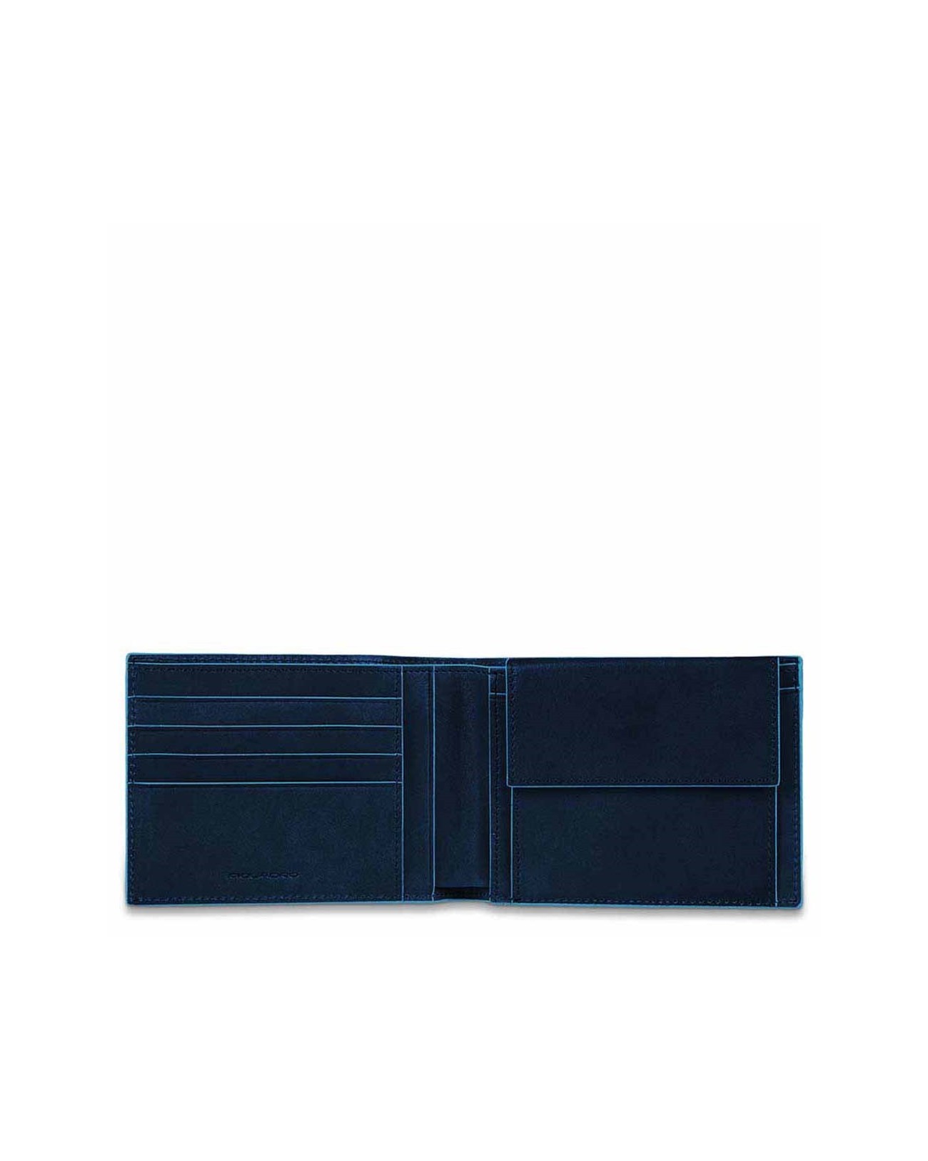 PIQUADRO - Portafoglio uomo con portamonete Blue Square