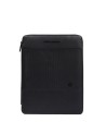  Piquadro - Portablocco in pelle e tessuto porta iPad