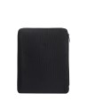 Piquadro - Leather and fabric iPad holder