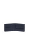 Piquadro - Men's wallets with coin pouches made of leather and fabric, featuring RFID protection