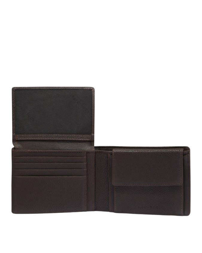 Piquadro - Men's leather and fabric...