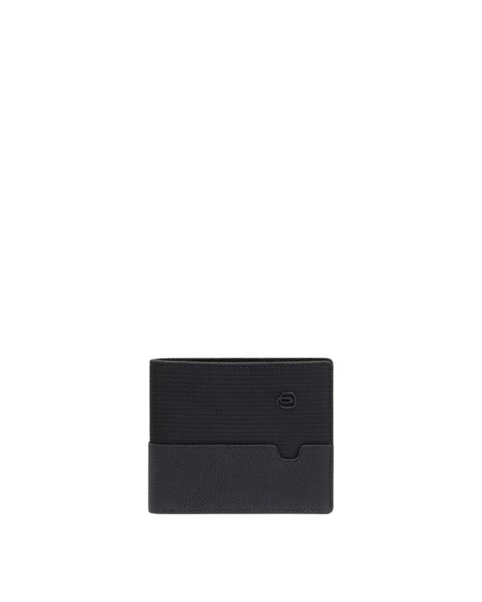 Piquadro - Men's leather and fabric...