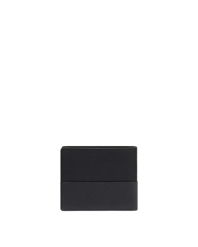 Piquadro - Men's leather and fabric...