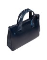  Piquadro - Cartella porta pc 14'' in pelle con tracolla Blue