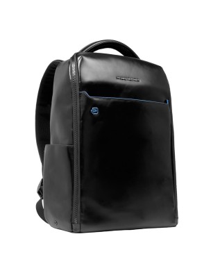 Piquadro - Men's Leather Backpack with Fast-Check 14''... 2