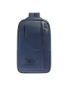 Piquadro - Einseitiger Herrenrucksack aus Leder mit RFID-Schutz für iPad® von Russel