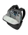 Piquadro - Small men's leather backpack with RFID protection for a 13'' laptop by Russel