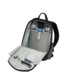 Piquadro - Small men's leather backpack with RFID protection for a 13'' laptop by Russel