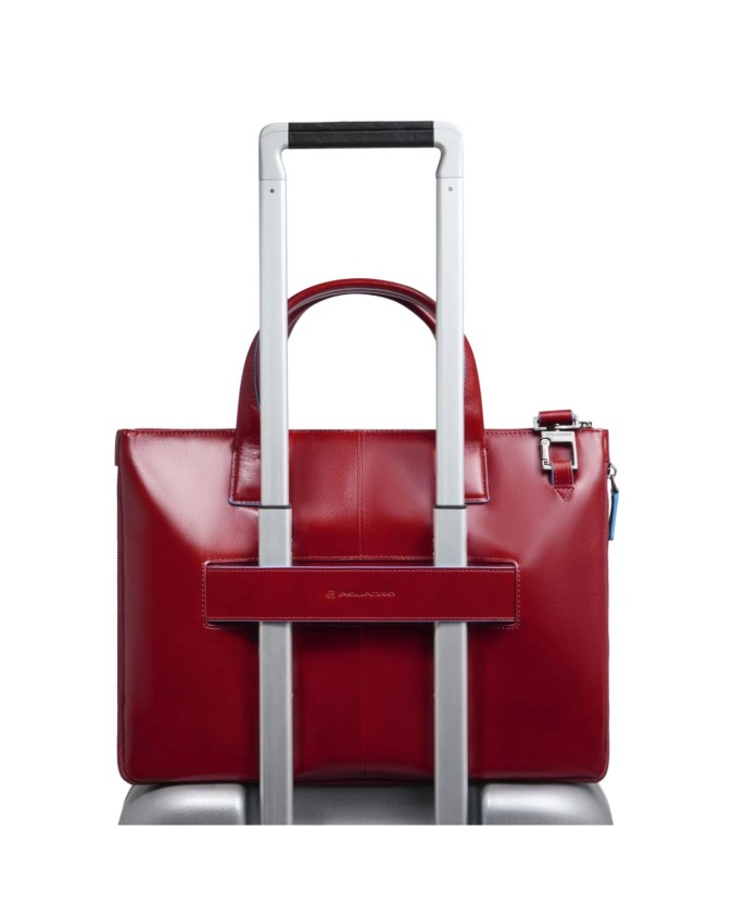 Piquadro - 14'' Leather Laptop Bag...