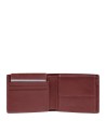 Piquadro – Men's leather wallet with RFID coin pocket