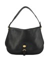The Bridge - Isadora Large Leather Shoulder Bag with Front Flap
