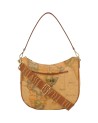  Alviero Martini Prima Classe - Tracolla a Mezzaluna con Tasca