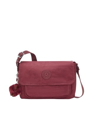 Kipling - Medium-sized crossbody bag made of recycled...
