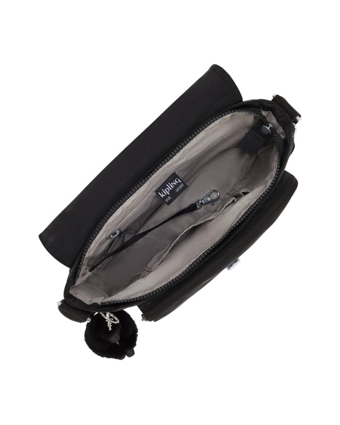  Kipling - Borsa a tracolla media in poliestere riciclato con