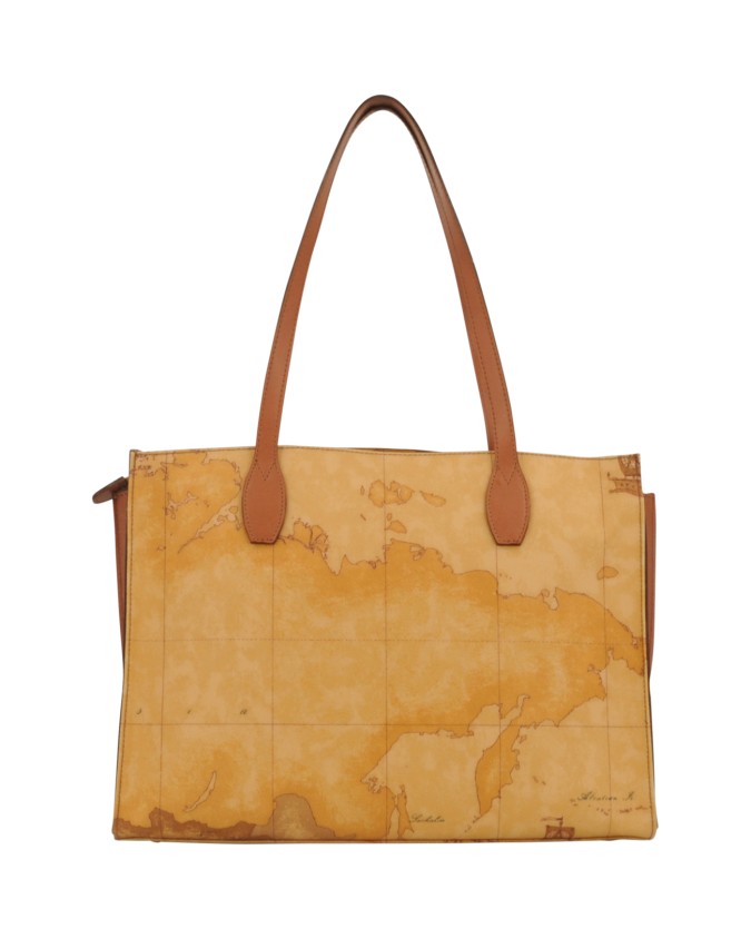  Alviero Martini Prima Classe - Borsa Shopping in Tessuto Geo