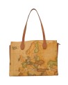  Alviero Martini Prima Classe - Borsa Shopping in Tessuto Geo