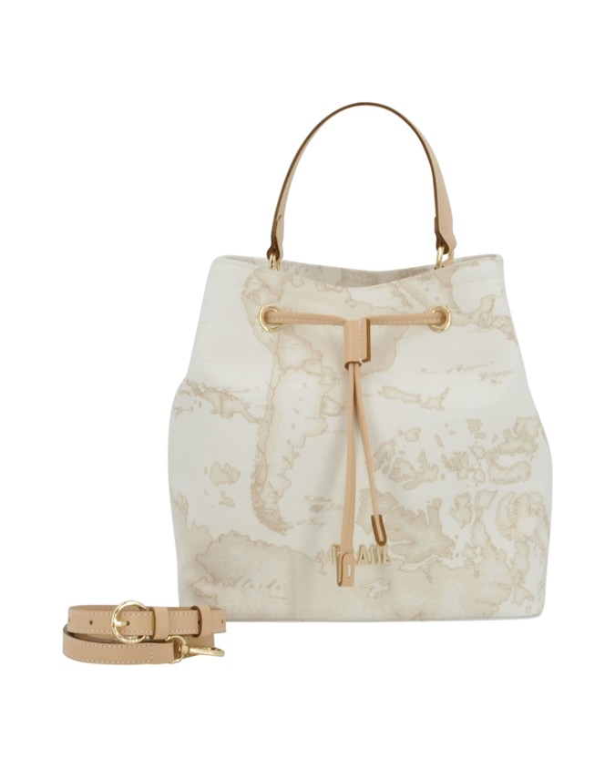  Alviero Martini Prima Classe - Borsa a Secchiello con Coulisse