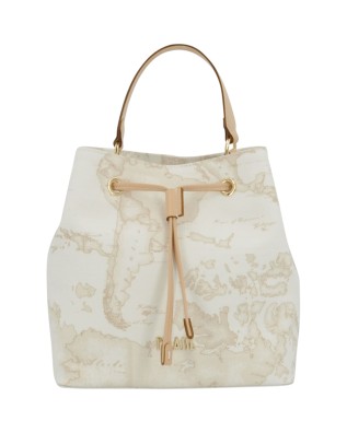  Alviero Martini Prima Classe - Borsa a Secchiello con Coulisse