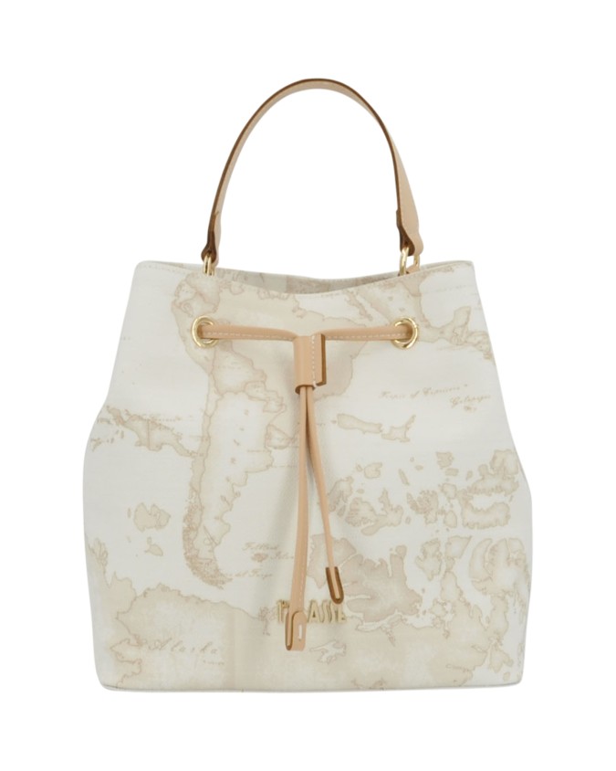  Alviero Martini Prima Classe - Borsa a Secchiello con Coulisse